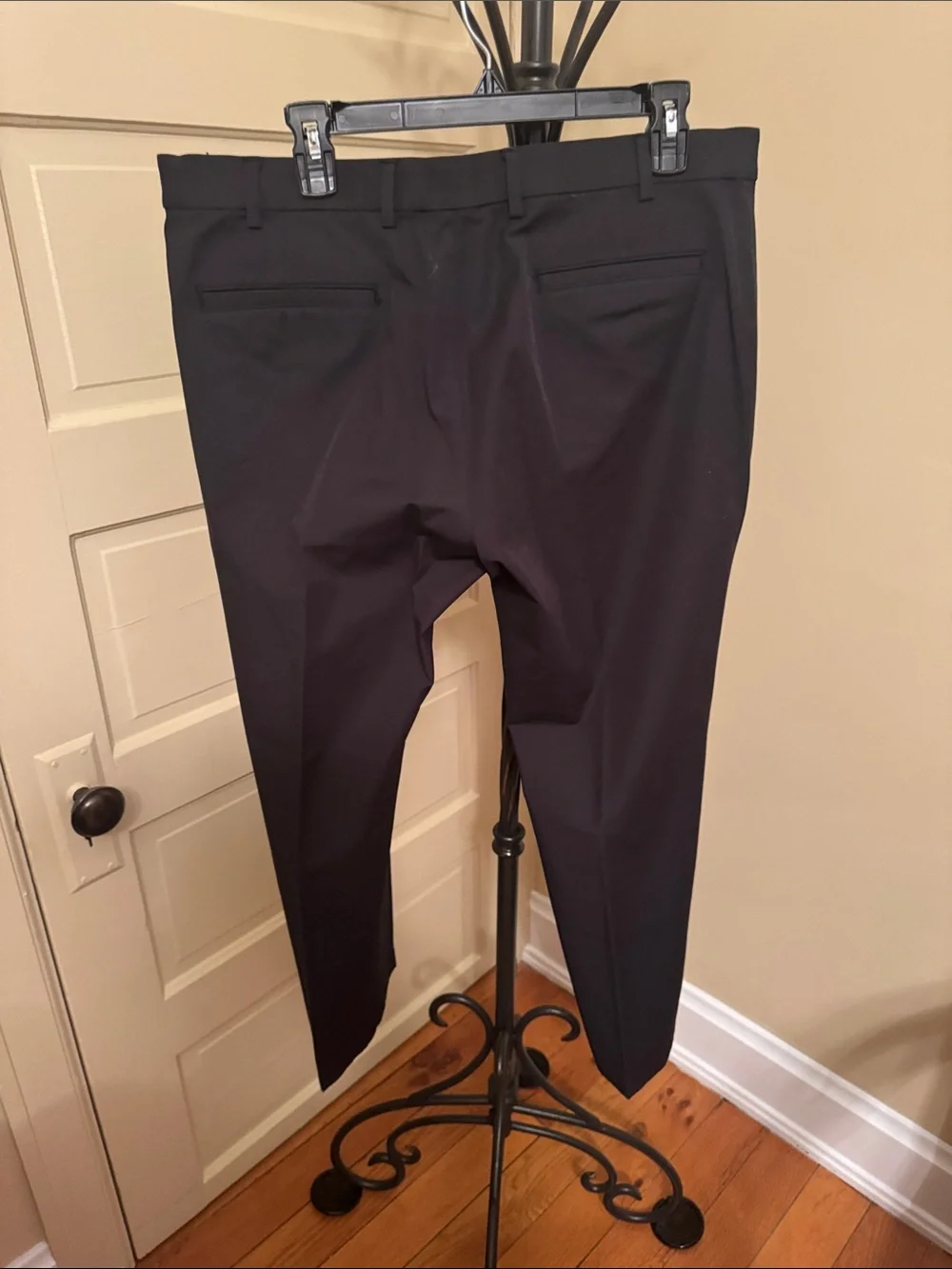 Michael Kors Men's Black Dress Pants - Slim Tailored